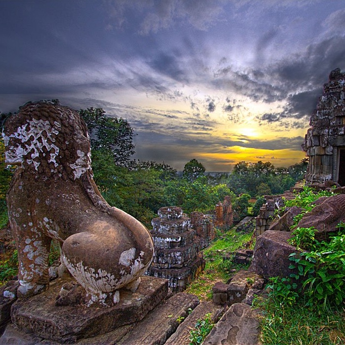 The Trilogy of Mountains Challenge in Angkor Temples (1)