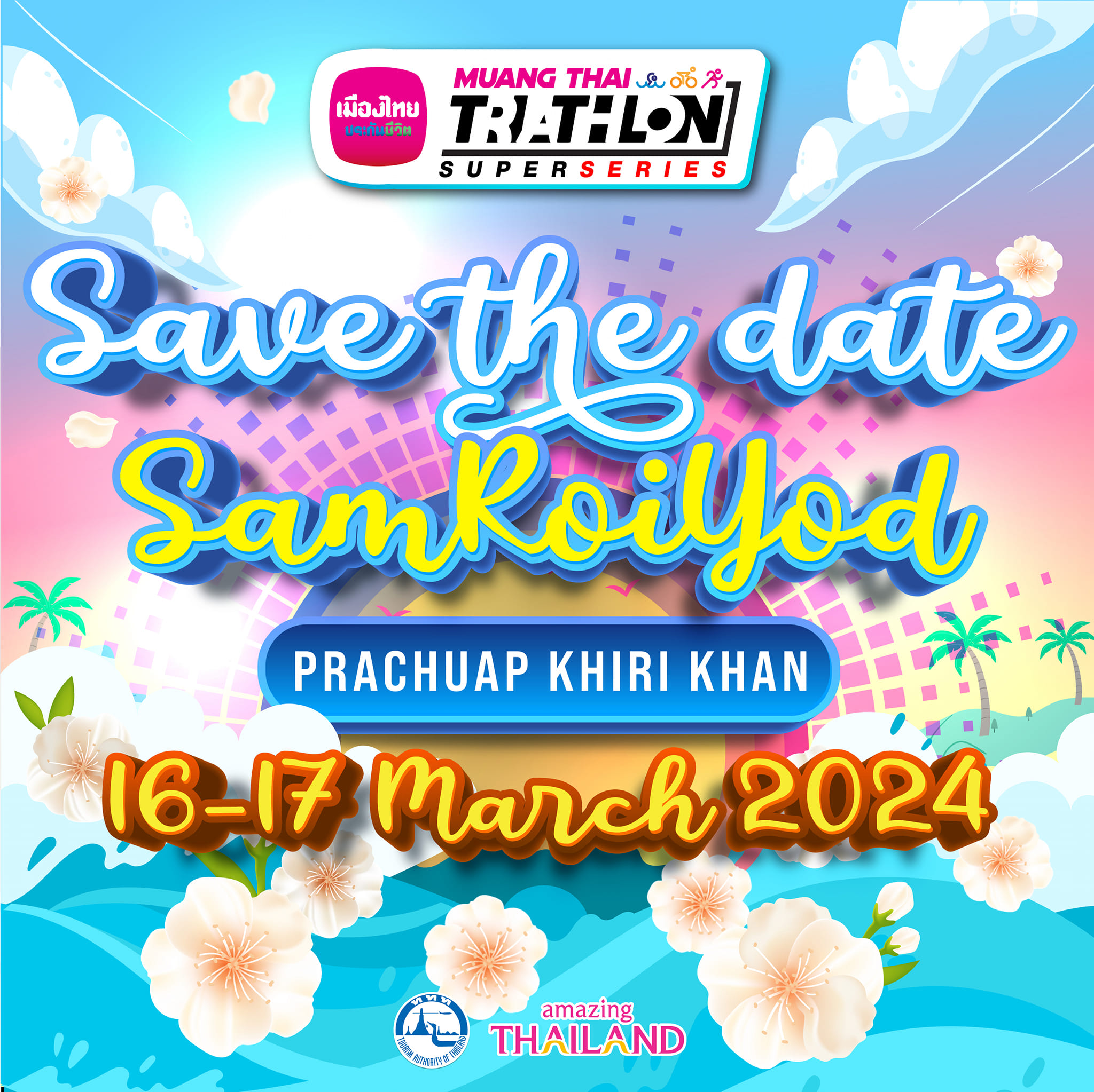 Muangthai Triathlon 2024 Samroiyod Prachuap Khiri Khan Go To Race